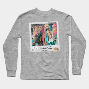 Reva Prisma and Mark_B_draws wearing each other clothes Long Sleeve T-Shirt